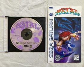 Astal (Sega Saturn, 1995) Excellent US Tested NO BOX/CASE Manual Registration