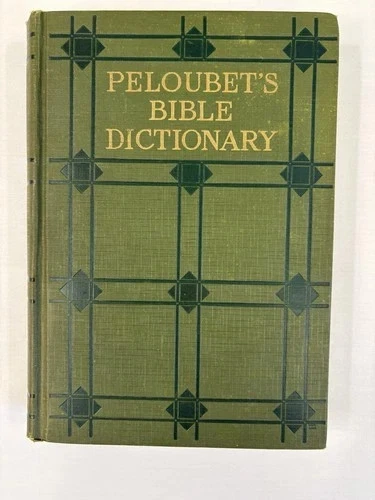 Библейский словарь Пелубе с Элис Адамс (1925) (винтажное первое издание) - Изображение 1 из 1