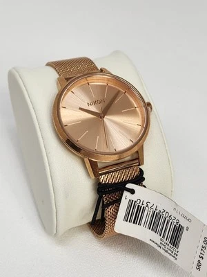 Nixon The Kensington Mesh Strap Women's Casual Watch, 37mm in Rose Gold - Image 1 of 4