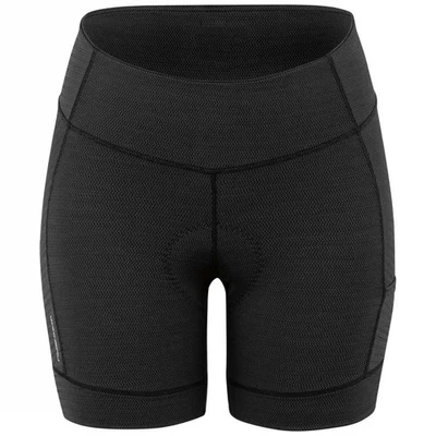 Louis Garneau Fit Sensor Texture 5.5 Women's Cycling Shorts, Black, X-Large - Image 1 of 4