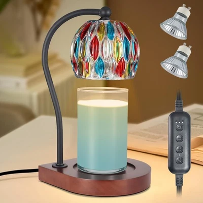 Candle Warmer Lamp with Timer, 11.02 inches (height only), 05-seven Colors  - Image 1 of 4