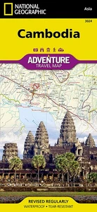 National Geographic Trails Illustrated Map – Adventure Cambodia AD00003024 - Picture 1 of 3