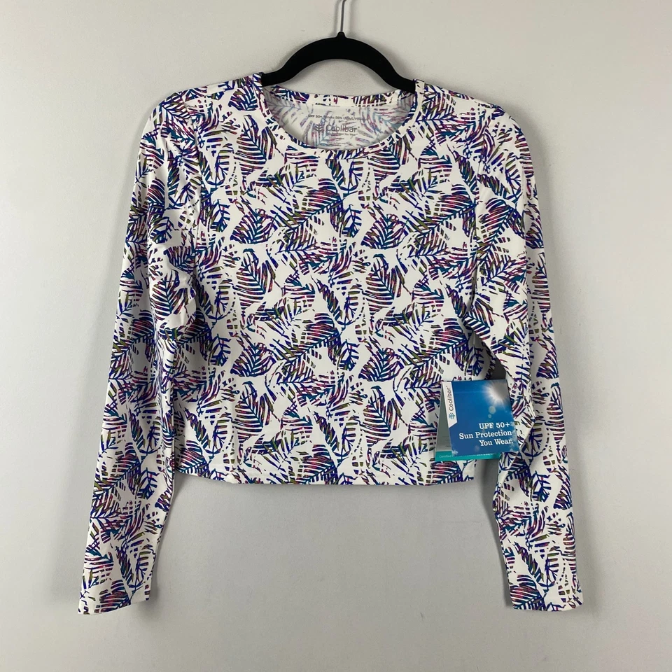 Coolibar Ocean Drive protector contra erupciones recortado para mujer pequeño UPF 50+, manga larga Foto 1 de 4