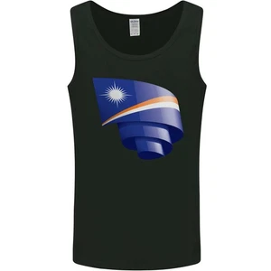 Gekräuselte Marshallinseln Flagge Tag Fußball Herren Weste Tanktop - Bild 1 von 13