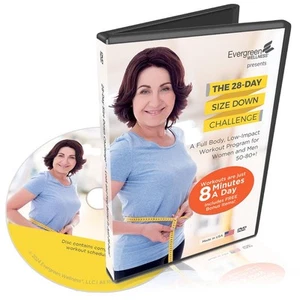 Fitness-DVD für Senioren 50-80+, Die 28-Tage Size Down Challenge bietet volle... - Bild 1 von 8