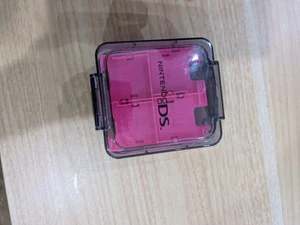 T1 Nintendo DS Gris Rosa 16 en 1 Estuche de Transporte de Tarjetas Cartucho - Imagen 1 de 4