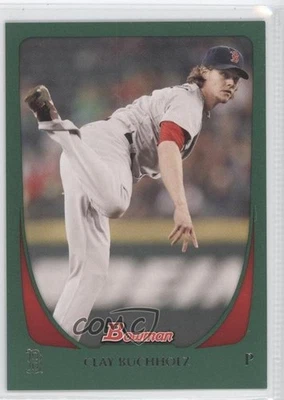 2011 Bowman Green /450 Clay Buchholz #130 - Image 1 of 2