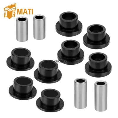 Manguito de buje de amortiguador trasero superior e inferior para Polaris Ranger 500 425 400 diésel EV Foto 1 de 4