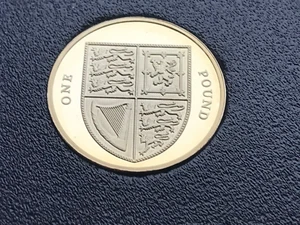 Simply Coins~ 2015 PROOF ONE 1 POUND COIN 5TH PORTRAIT - Picture 1 of 5