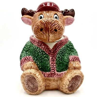 Collectible Max the Moose Cookie Jar by Cresco China - Image 1 of 4