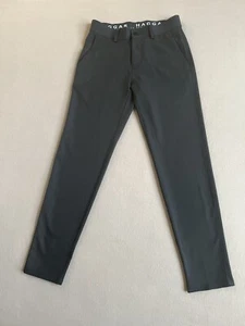 Haggar Active Series 365 Men's Modern Flex Pant 30X32 Dark Gray Slim Fit HC81181 - Picture 1 of 13
