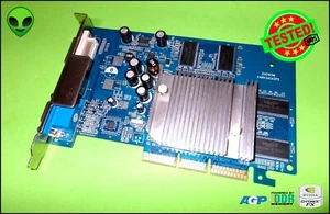 NVIDIA GEFORCE FX 5200 256 MB DDR SCHEDA VIDEO AGP DVI VGA S-VIDEO #5478 - Imagen 1 de 3