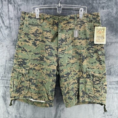 Rothco Vintage Woodland Digital Camouflage Camo Large 35"-39" Ultra Force NWT - Image 1 of 4