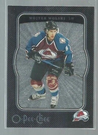 2007-08 O-Pee-Chee Micromotion Black #128 Wojtek Wolski 096/100 (ref36278) - Image 1 of 1
