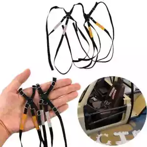 1PCS Cinture di Sicurezza per 1/10 RC Crawler Auto Traxxas TRX4 SCX10 II RC4WD - Foto 1 di 9