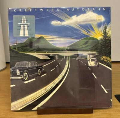 Kraftwerk Autobahn 85 Warner Synth-Pop LP Vintage Factory Sealed Record 1985 - Image 1 of 4