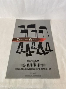 DEPECHE MODE Spirit New Album Poster 11” X 17”   2017 - Picture 1 of 8