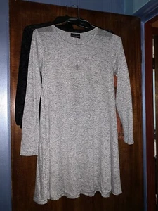 Ladies Knit Dress. Black And White Size Small. By Discreet - Picture 1 of 7