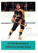 1974-75 NHL Action Stamps #66 Ted McAneeley