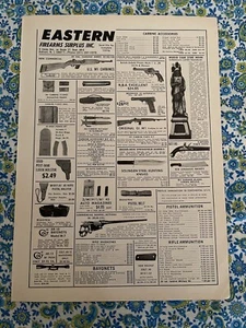 Vintage 1966 Eastern Firearms Supply Edison NJ Print Ad Gun Firearms Ad - Bild 1 von 7