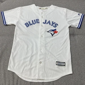 Toronto Blue Jays Josh Donaldson Majestic MLB Jersey Size Youth Large 14/16 - Picture 1 of 8