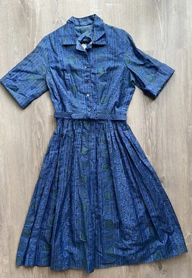 Vintage Dress 60s Or 70s By Carol Rogers Juniors Size S/m - Image 1 of 4