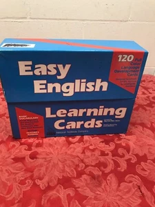 Learning Cards A Vocabulary Series for ESL Basic Vocabulary cards 12" x 9" - Picture 1 of 10