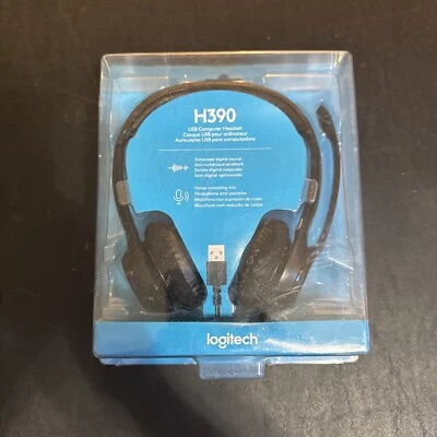 Logitech H390 USB Computer Headset K013003 - Image 1 of 3