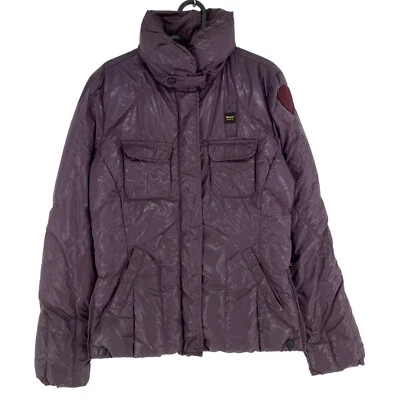 Blauer Dark Purple Padded Down Puffer Jacket Coat Size L - Image 1 of 4
