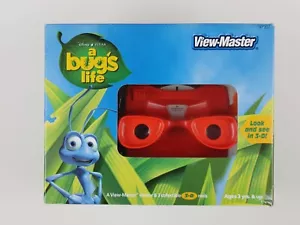 Juego de caja de regalo 1998 View-Master Mattel 37007 A Bug's Life Viewer y carretes 3D nuevo - Imagen 1 de 21