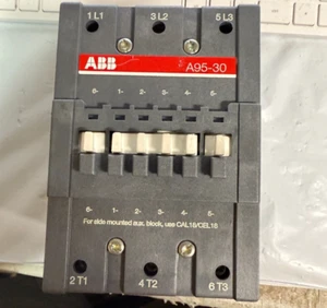 A95-30 Contactor 120V coil 95A Contactor A95-30NEW SHELF PULL NO BOX - Picture 1 of 2