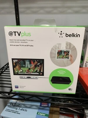 Decodificador de televisión móvil Belkin @TV Plus Anywhere G1V1000 - Nuevo en caja Foto 1 de 3