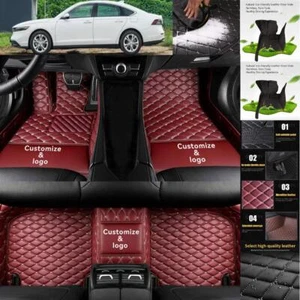 For Buick LaCrosse Lucerne Regal Car Floor Mats Liner Leather Waterproof Carpets - Imagen 1 de 19