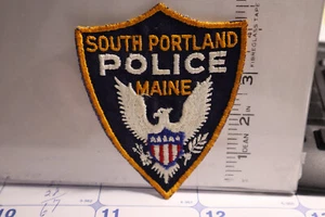 police patch  SOUTH PORTLAND POLICE MAINE - Picture 1 of 1