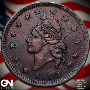Ficha de la Guerra Civil de 1863 Y6428 - Imagen 1 de 2