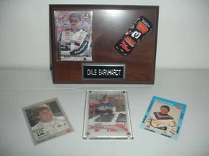 Lot (4) NASCAR Dale Earnhardt Mario Andretti Jeff Gordon Plaque MAKE OFFER! - Picture 1 of 9