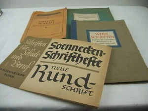 Lot Publikationen Thema Schriftmuster u.ä. alt selten alle wohl vor 1945 8 Hefte - Bild 1 von 12