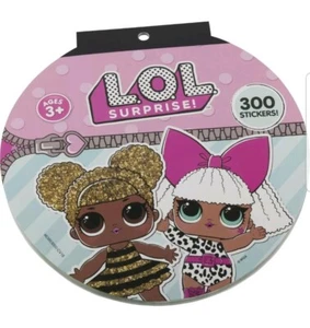 LOL Surprise Puppe Stickerbuch mit 300 Stickern Geburtstag Party Gastgeschenk - Bild 1 von 4
