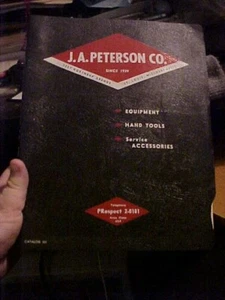 J A PETERSON CO CATALOG #101 St Louis, MO  (1966) Tools - Picture 1 of 8