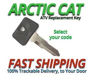 Arctic Cat Keys ATV Spare Replacement Key Cut to Code A32010-A39697  - Picture 1 of 3