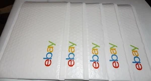 EBAY MARKE LUFTJACKE/LUFTPOLSTERVERSANDTASCHEN 6,5" x 9,25" VERSANDUMSCHLÄGE #0 15 CT - Bild 1 von 4
