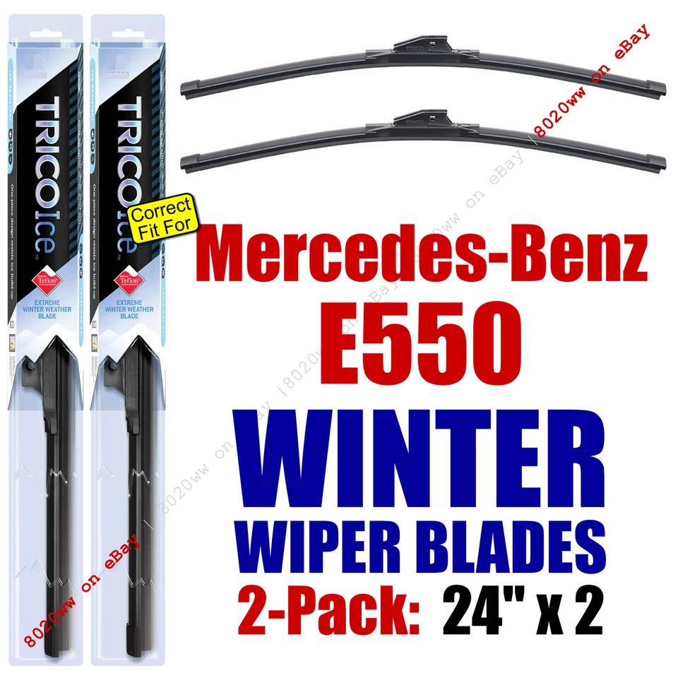 Limpiaparabrisas INVIERNO 2pk Super-Premium Fit 2010-2016 Mercedes-Benz E550 - 35240x2 Foto 1 de 1