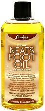 PRIME NEATSFOOT OIL COMPOUND Condition Waterproof LEATHER Shoe Boot Tack ANGELUS