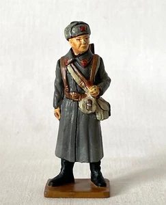 Vintage Del Prado 1:32 INFANTRY SOLDIER STALINGRAD USSR 1943 Toy Soldier DD34 - Picture 1 of 10