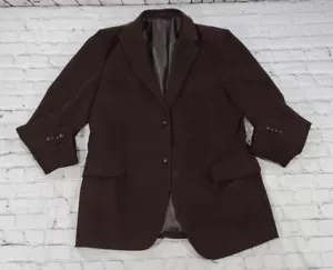 Dockers Blazer Sport Coat Sport Jacket Corduroy Brown 2 Button Coats MENS SZ 44L - Picture 1 of 8