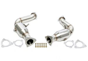 Downpipe Edelstahl mit Katalysator für Audi A4/S4 B8 A5/S5 B8 A6 C7 A8 D4 Q5 8R - Afbeelding 1 van 3