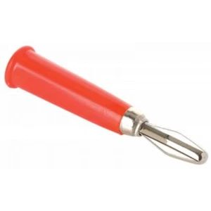 Steren Male Banana Plug Plastic - Red - Picture 1 of 1