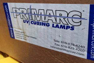 Primarc - PN 3010120973 - UV Curing Lamps - SN 071322 3 - Code # 7801589 - Picture 1 of 5