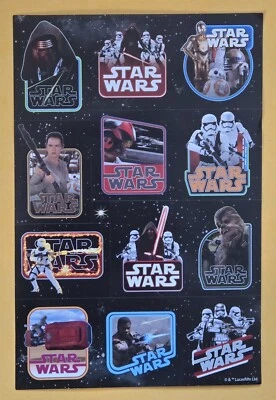 LUCASFILM Star Wars Sticker Sheet