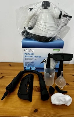 Portable Hand Held Steam Cleaner with 9 Piece Accessory kit Dunelm - image 1 of 4
